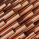 Lots of copper pipes on top of each other